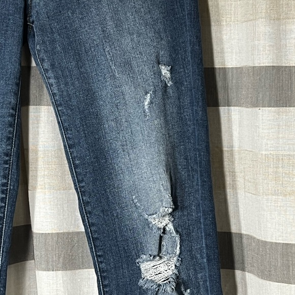Judy Blue denim jeans distressed size 9/29 EUC stretch - Picture 3 of 8